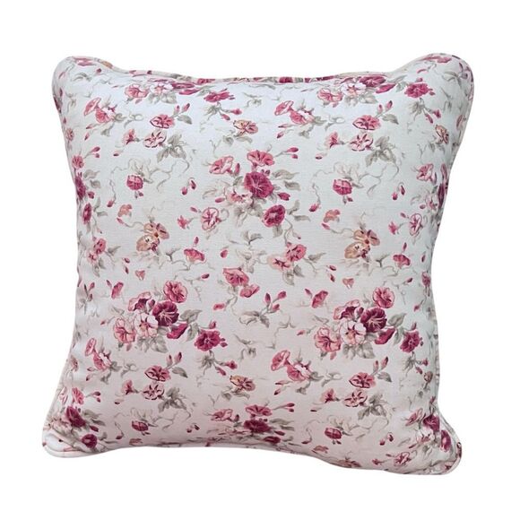 Waverly Garden Room Norfolk Rose Print Accent Pillow - Picture 1 of 4